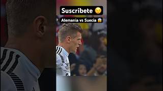 Alemania versus Suecia mundial Rusia 2018😱😉 [upl. by Akalam]