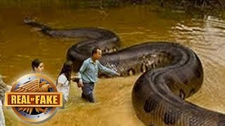 Family Finds Biggest Snake Ever Recorded  real or fake [upl. by Taryne]