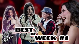 The BEST performances of Blind Auditions Week 1  The Voice Kids 2024 [upl. by Nrubua]