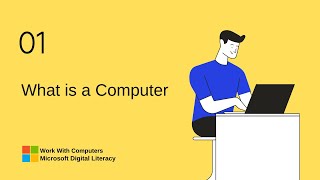 01  what is a computer  Work With Computers  Microsoft Digital Literacy [upl. by Neom576]