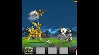 Battle between God Odin vs Dr Nova bcu shorts battlecats odin drnova boosted [upl. by Ardnohsal]