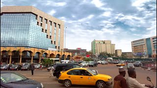 Yaoundé City Center Walk during the day [upl. by Grigson183]