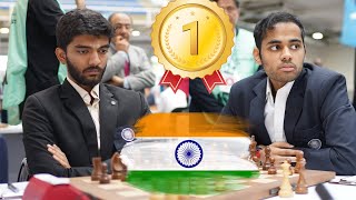 India wins Gold Interview with Gukesh and Erigaisi [upl. by Onitram]