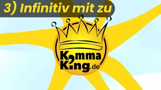 Komma bei Infinitivgruppe  Kommaking [upl. by Diego669]