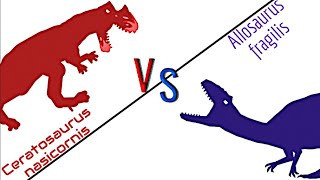 TAB Ceratosaurus Vs Allosaurus [upl. by Yelir60]