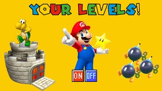 YOUR MARIO MAKER 2 LEVELS Tower Puzzle [upl. by Pazit969]