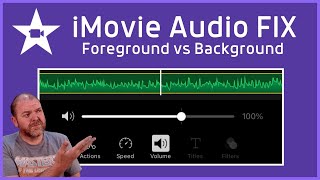 iMovie iOS  AUDIO track wont move [upl. by Ahar]