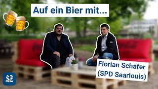 Auf ein Bier mit Florian Schäfer von der SPD Saarlouis [upl. by Hanahsuar]