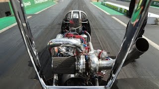 700  HP TURBO 4 CYLINDER ESSLINGER POWERED DRAGSTER [upl. by Launce455]