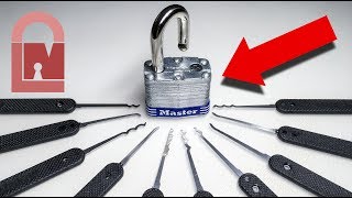 225 How to Pick Your First REAL Lock [upl. by Eihpos298]