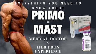 Everything You Need To Know About PRIMOBOLAN amp MASTERON  Medical Doctor amp IFBB Pros Experience [upl. by Japeth684]