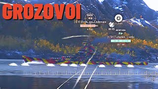 Grozovoi’s Brutal Attacks Against American Battleships [upl. by Eetnahc]