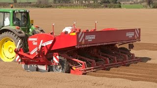 GRIMME GL 660  potato planter with shaping boards [upl. by Euqinom]