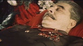 Stalins Funeral  Rare Colour Footage Moscow 1953 [upl. by Atilehs]