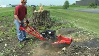 USPraxis Original Stump Machine Operating Video [upl. by Johnston]