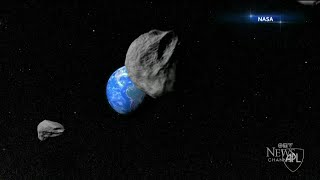 NASA scientists are studying a massive asteroid hurling towards Earth [upl. by Akemyt]