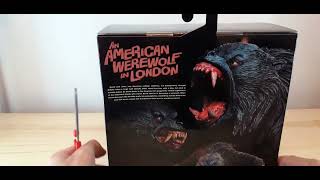 NECA Ultimate Kessler Wolf from quotAn American Werewolf In Londonquot Unboxing And Review [upl. by Aivatal]