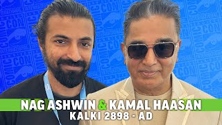 Kamal Haasan amp Director Nag Ashwin Interview Kalki 2898 AD and ComicCon 2023 [upl. by Chatav328]