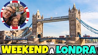 WEEKEND A LONDRA Cose da Vedere con Bambini e in Famiglia  VLOG [upl. by Rednasela853]