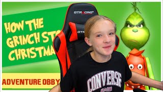 Trinity Plays Grinch Obby in Roblox [upl. by Leschen]