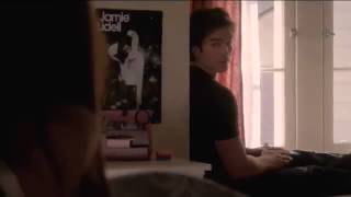 Damon amp Elena 4x06 Damon Saves Elena  Bedroom Scene FULL [upl. by Bassett]