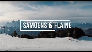 Ski Samoens amp Flaine Grand Massif 2018 [upl. by Nihs]