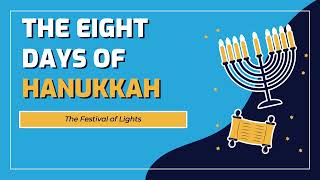 The Eight Days of Hanukkah SingAlong Video with Lyrics [upl. by Yrgoerg897]