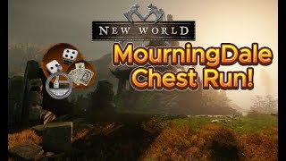 New World Aeternum MourningDale Chest Run Route Gold Making Run [upl. by Eanrahs143]