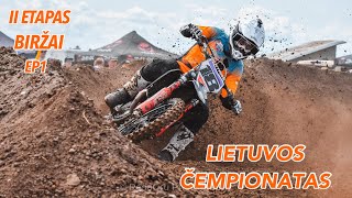 Lietuvos motokroso čempionatas 2 etapas  BIRŽAI  EP1 [upl. by Danica]