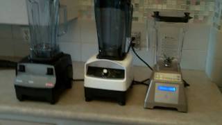 Comparison of VitaMix 4500 vs BlendTec HP3A vs Omega Blender [upl. by Younger]