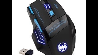 ZELOTES F14 WIRLESS GAMING MOUSE [upl. by Lleral]