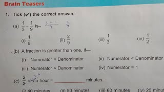 math class 5 chapter 4 brain teasers dav public school  math class 5 unit 4 brain teasers dav [upl. by Kerianne]