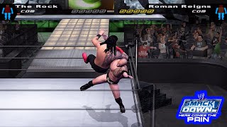 The Rock v Roman Reigns  Last Man Standing  WWE HCTP [upl. by Tarrant]