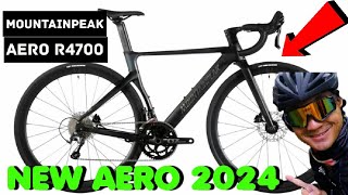 MOUNTAINPEAK AERO R4700 2024  INITIAL BIKE REVIEW  Price amp Specs [upl. by Vtarj]