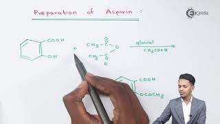 Preparation of Aspirin and Its Uses  Chemistry In Everyday Life  Chemistry Class 12 [upl. by Kenlay666]