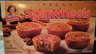 Taste testing Little Debbie pecan spinwheels [upl. by Kaliski]