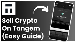 How To Sell Crypto On Tangem Wallet [upl. by Airetnuhs]