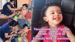 Vaccination Day Tips for Moms The Role of Formula Milk in nutrition [upl. by Kimber]