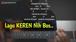 Kunci Gitar AKU TENANG  Fourtwnty  Chord Gampang [upl. by Neerac306]