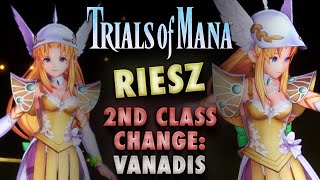 Trials of Mana Riesz Vanadis Class  Skills Abilities amp Stats [upl. by Laufer]