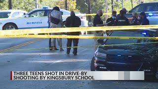 Three teens shot near Kingsbury High School  UPDATES [upl. by Arze]