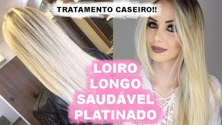 Como recuperar seu cabelo LOIRO sem sair do PLATINADO [upl. by Subir]