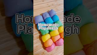 Easy DIY Homemade Play Dough Recipe diycraftshomemadeplaydoughplaydohfunbudgetmomhacks [upl. by Aslehc464]