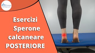 Esercizi Sperone calcaneare posteriore e Morbo di Haglund [upl. by Buckie]