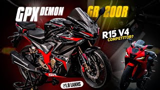 GPX Demon GR 200r ❤️‍🔥⚡  Better Then R15 V4  🔥  Mr Unknown Facts [upl. by Kozloski930]