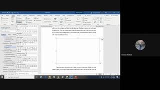 Gaya UKM  Part 14 Inserting Block DiagramFlow Chart in Word using Canvas  Dr Haroon Rashid [upl. by Orecic]