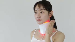 Vela Contour V Lift LED Neck CareHow to use [upl. by Nah]