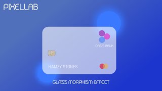 Pixellab Glass Morphism Effect  New UI trend in pixellab  Pixellab UI design [upl. by Ardnekahs]