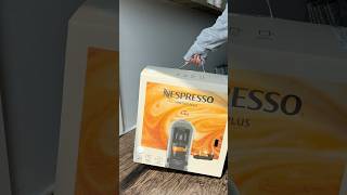 My DREAM Coffee Machine 😍☕️💕 Nespresso Plus unboxing ASMR unboxing [upl. by Anaylil]