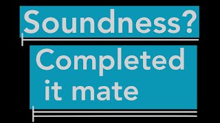 5 Soundness and Completeness  Logic for Beginners [upl. by Neelhsa]